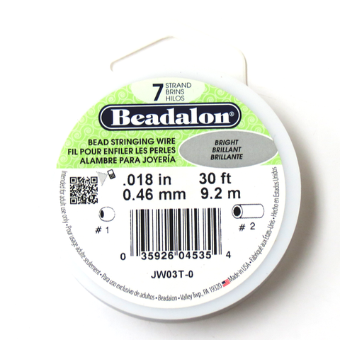 Beadalon, Bead Stringing Wire, 18/30ft