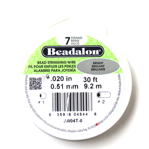 Beadalon, Bead Stringing Wire, 20/30ft