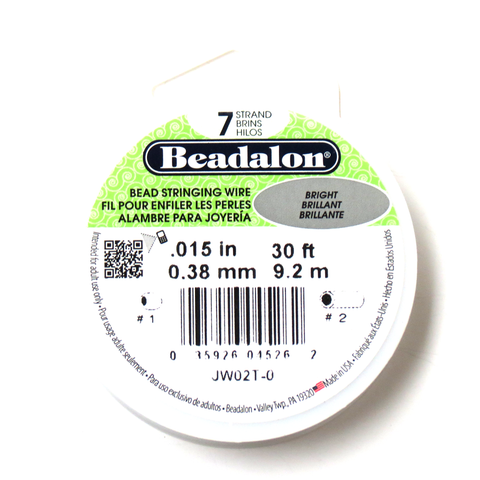 Beadalon, Bead Stringing Wire, 15/30ft