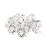Swarovski Crystal, Bicone, 10MM - Crystal; 20pcs