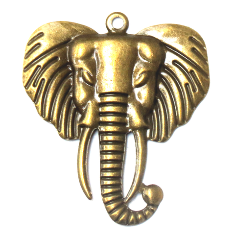 Elephant Pendant-Bronze