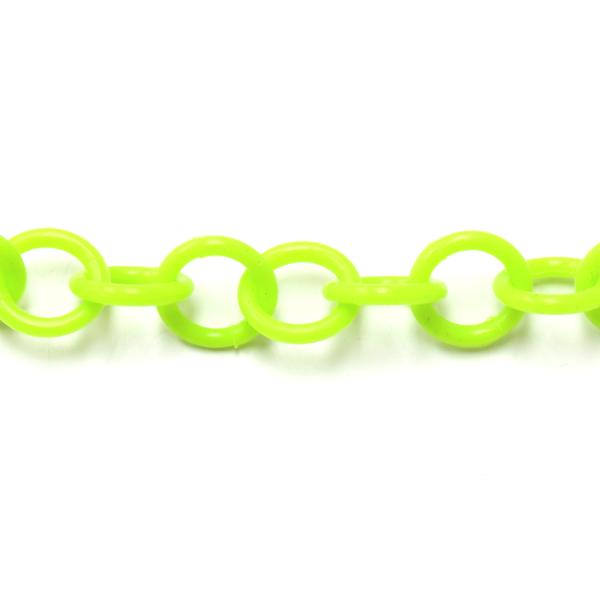 Rubber Chain-Neon Yellow