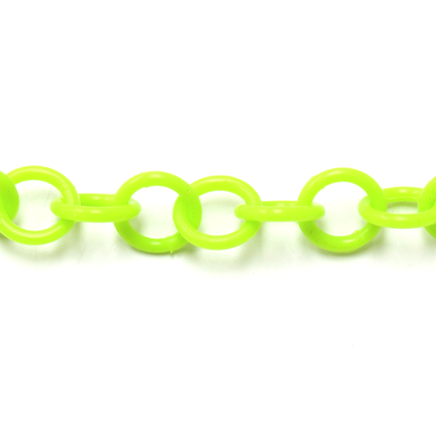 Rubber Chain-Neon Yellow