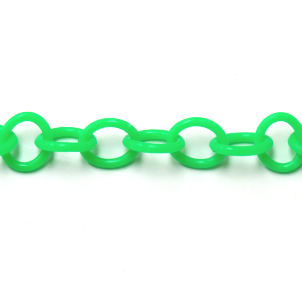 Rubber Chain-Neon Green