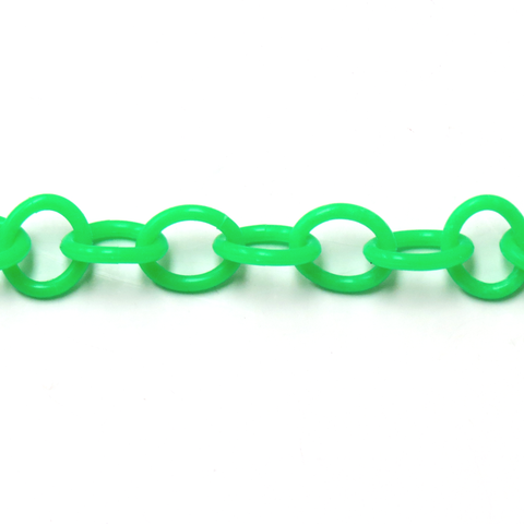 Rubber Chain-Neon Green