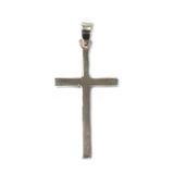 Cross Pendant, Brass, 35x18mm - 1 piece