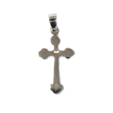 Sterling Silver Cross Pendant, 26x14mm - 1 piece