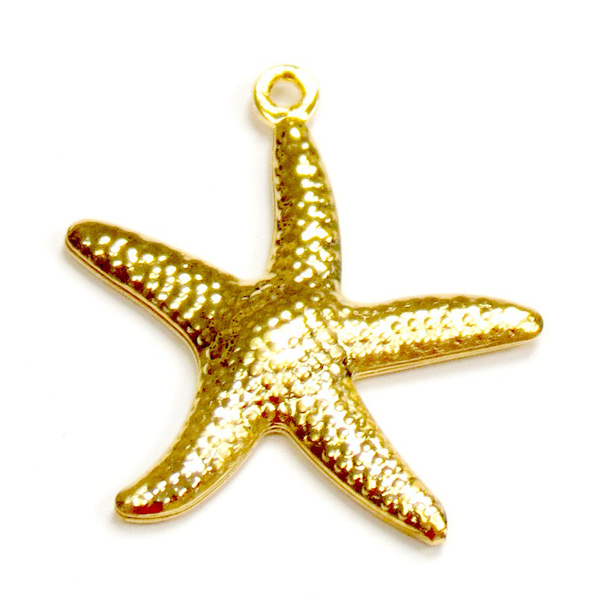 Starfish Charm-Gold