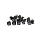 Swarovski Crystal, Bicone, Jet  Hemalite  2X, 6mm; 20pcs