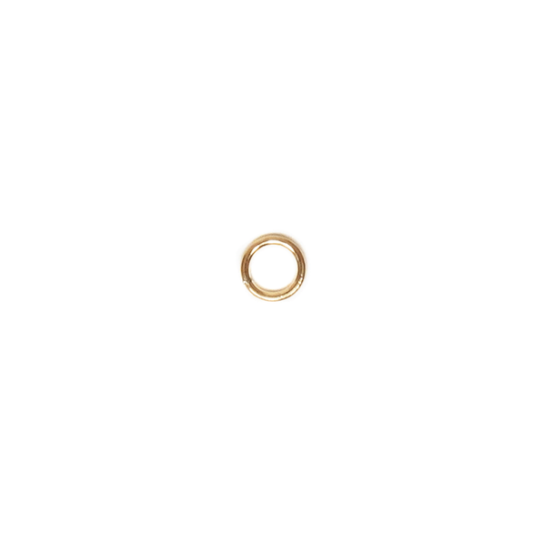 Round Jump Ring Closed, Gold Filled, 5mm; 1 piece