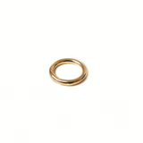 Round Jump Ring Closed, Gold Filled, 6mm; 1 piece