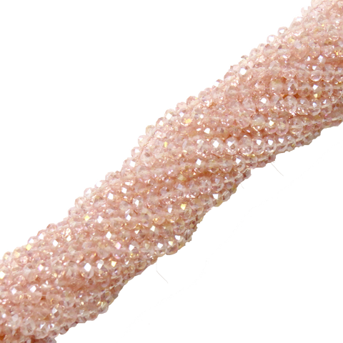 Rondelle -Light Pink AB