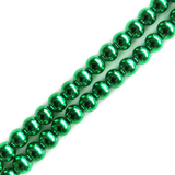 Glass Pearl, Metallic Hunter Green