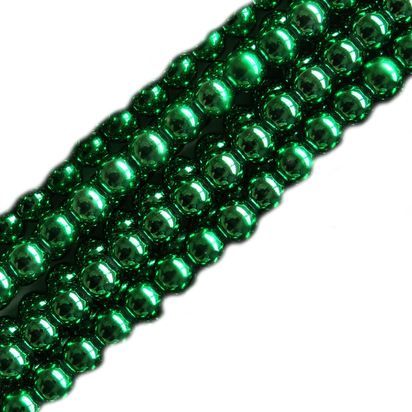 Glass Pearl, Metallic Hunter Green