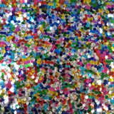 Dream, Sequins, Black, 54" Wide- 1 Yard
