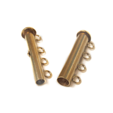 5 Strand Multistrand Clasp, Gold Filled, 31x10mm; 1 piece