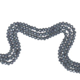 Rondelles - Opaque Grey - 8mm