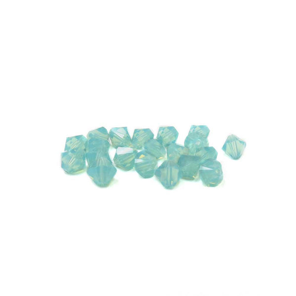 Swarovski Crystal, Bicone, Pacific Opal, 6mm; 20pcs