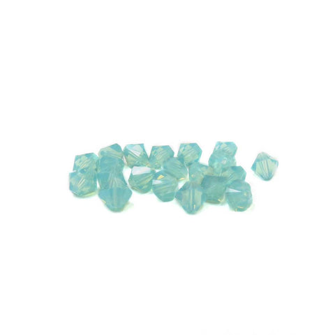 Swarovski Crystal, Bicone, Pacific Opal, 6mm; 20pcs