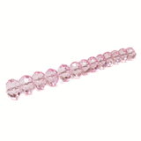 Rondelle Pink, 15x18mm; 1 Strand