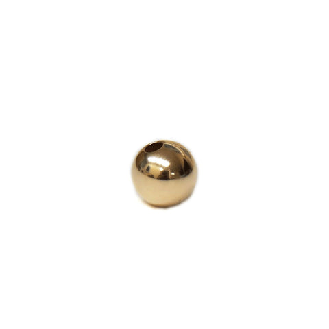 Round Smooth Spacer, Gold Filled- 10mm; 1 piece