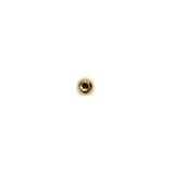 Round Smooth Spacer, Gold Filled- 4mm; 1 piece