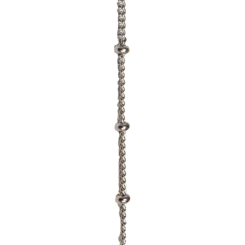 Satellite Curb Chain, 2 mm; Silver