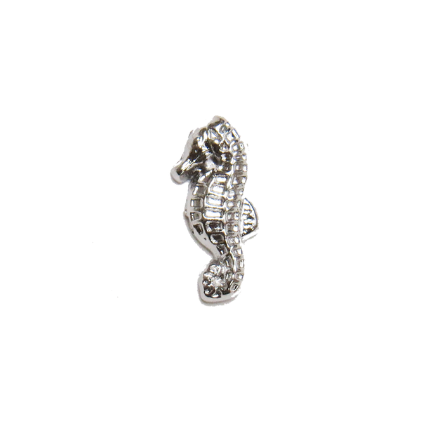 Seahorse floating charm