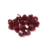 Swarovski Crystal, Bicone, 8MM - Siam; 20pcs