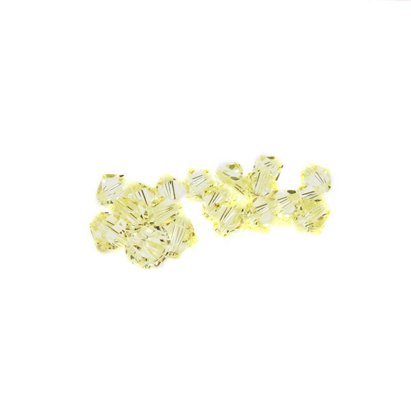 Swarovski Crystal, Bicone, Jonquil, 6mm; 20pcs