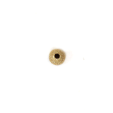 Stardust Round Spacer, Gold Filled- 6mm; 1 piece