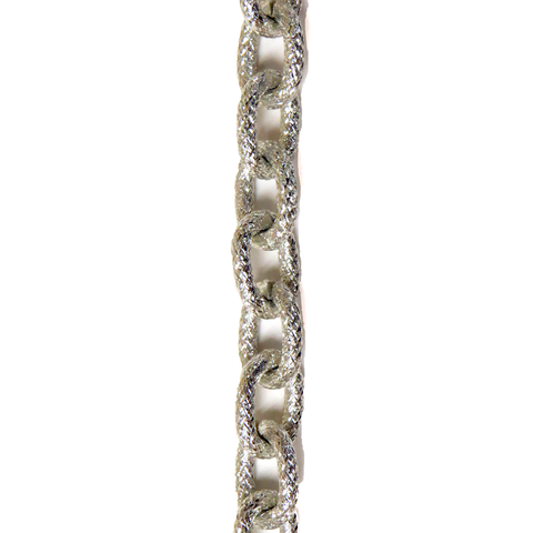 Stardust Aluminum Chain, Silver- 9x13mm