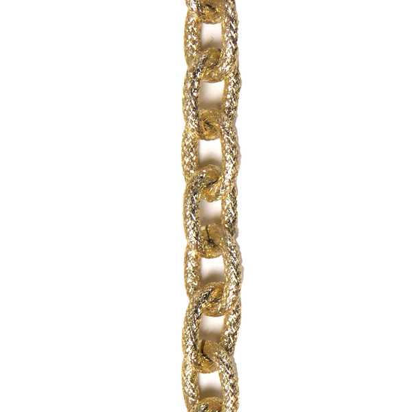 Stardust Aluminum Chain, Gold- 9x13mm