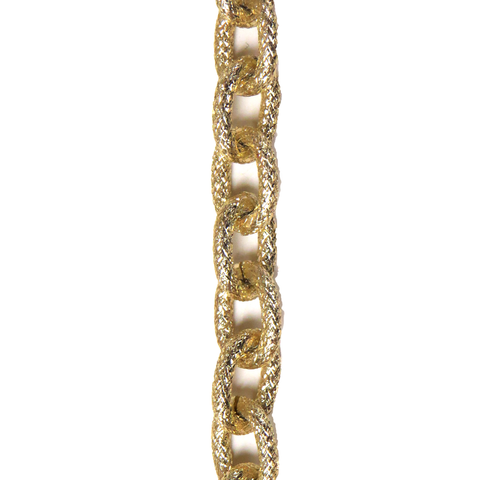 Stardust Aluminum Chain, Gold- 9x13mm