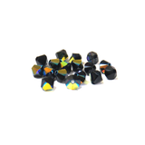 Swarovski Crystal, Bicone, 5mm - Jet AB; 20 pcs