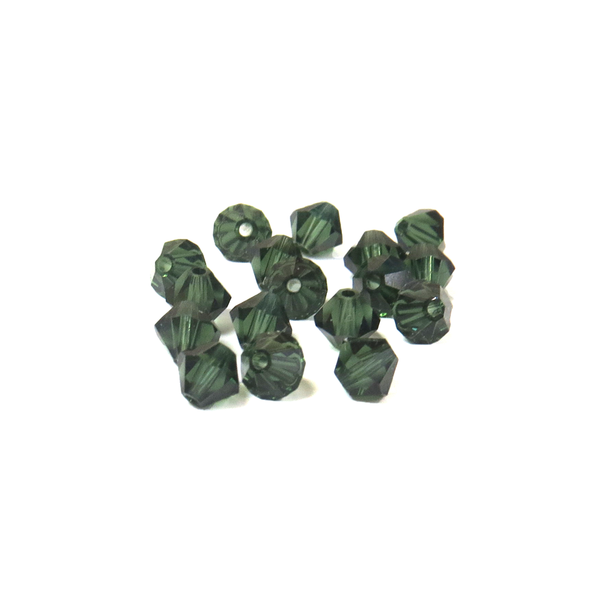 Swarovski Crystal, Bicone, 5mm - Turmaline; 20 pcs