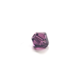 Swarovski Crystal, Bicone, 4mm- Amethyst; 20pcs.