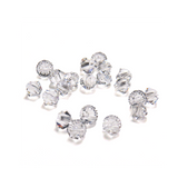 Swarovski Crystal, Bicone, 4mm- Crystal; 20pcs