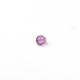 Tanzanite, Round Faceted Fire Polished; 8mm - 20 pcs