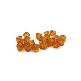 Swarovski Crystal, Bicone, Topaz, 6mm; 20pcs
