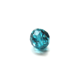 Two Tone Metallic Turquoise, Round Faceted Fire Polished, 10mm-20pcs