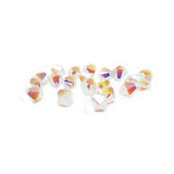 Swarovski Crystal, Bicone, White Opal AB 2X, 6mm; 20pcs