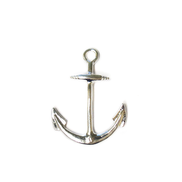 Anchor Charm C, Silver