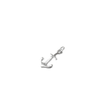 Anchor Charm, Sterling Silver, 15x9mm - 1 piece