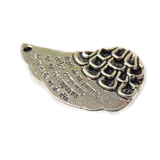 Angel de la Guarda Connector, Silver, 22x34mm - 1 piece