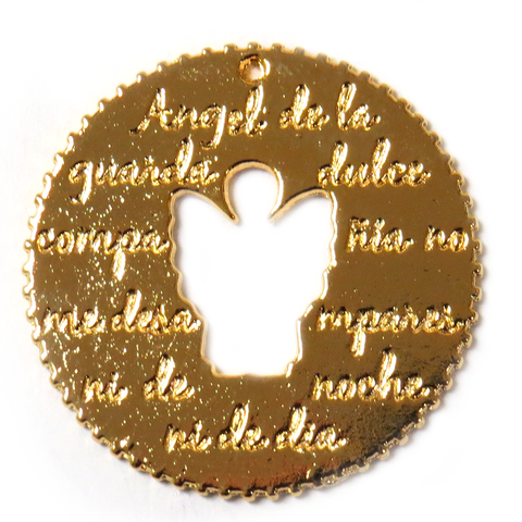 Angel de la Guarda Charm-Gold