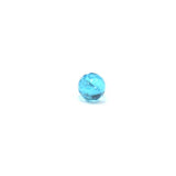 Aquamarine, Round Faceted Fire Polish, 12mm-20pcs