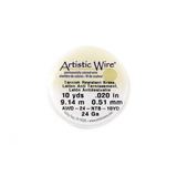 Artistic Wire, Gold, 24 Gauge 0.51mm - 10 yards