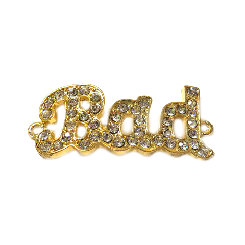 BAD Rhinestone Connector; Gold