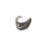 TierraCast - Elegant Bail, Antique Silver, 16x14mm, - 1 piece